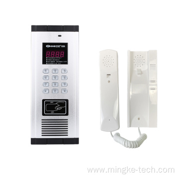 Hot Selling IP65 Audio Intercom Apartment Doorbell System